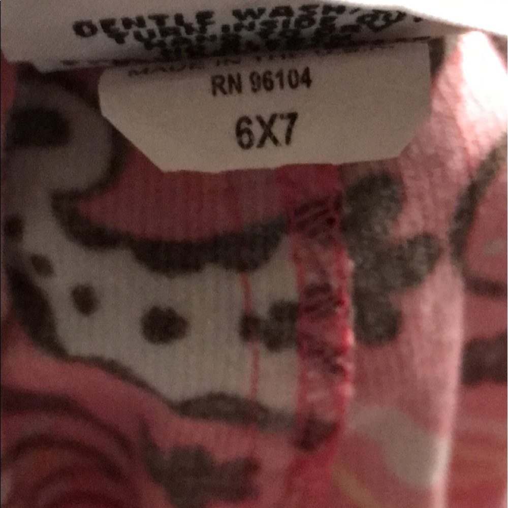 Girls Ruffle printed pants - Picture 2 of 3